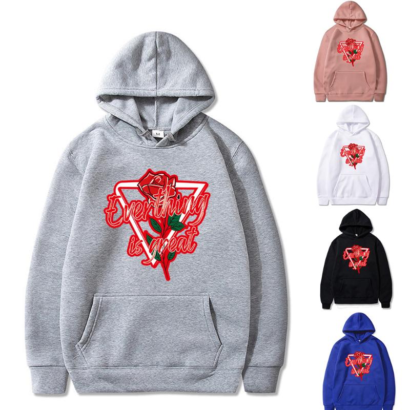 Men' Hoodies & Sweatshirts Men And Women Sweatshirt Rose Printing Pullover Brand Long Sleeve Hooded Harajuku Casual Clothing Couples Sports, White
Men' Hoodies & Sweatshirts Men And Women Sweatshirt Rose Printing Pullover Brand Long Sleeve Hooded Harajuku Casual Clothing Couples Sports, White