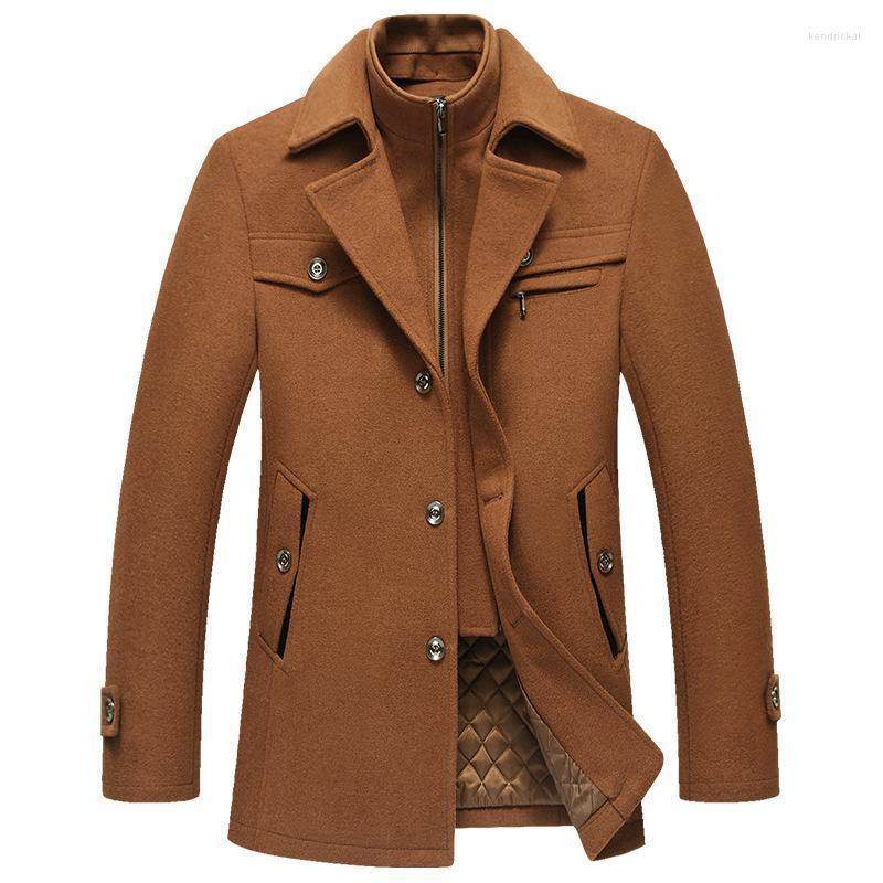 Men's Wool & Blends Men 30% Coats Autumn Winter Solid Color Cold Resistant Woolen Overcoat Double Collar Casual Trench Coat Male Kend22, Wine
Men's Wool & Blends Men 30% Coats Autumn Winter Solid Color Cold Resistant Woolen Overcoat Double Collar Casual Trench Coat Male Kend22, Wine