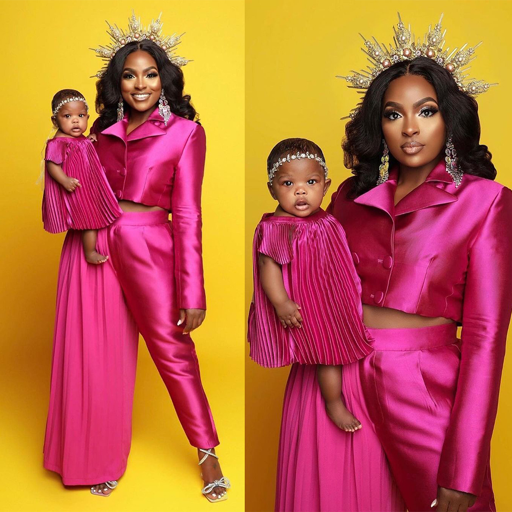 Satin Silk Women Pants Suits Family Shot For Wedding Rose Mother of the Bride Suit Evening Party Formal Wear 2 Pieces