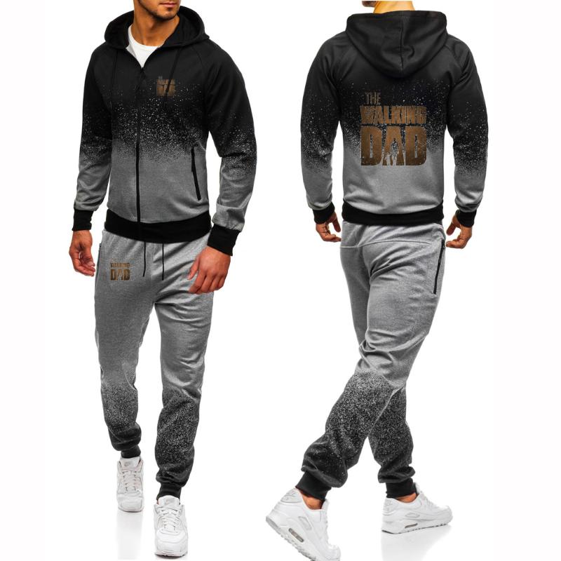 Men' Tracksuits 2022 Negan The Walking Dad Printing Mans High Street Gradient Hoodies Sweatpant Jackets Sport Hip Hop Coats + Trousers Suit
Men' Tracksuits 2022 Negan The Walking Dad Printing Mans High Street Gradient Hoodies Sweatpant Jackets Sport Hip Hop Coats + Trousers Suit