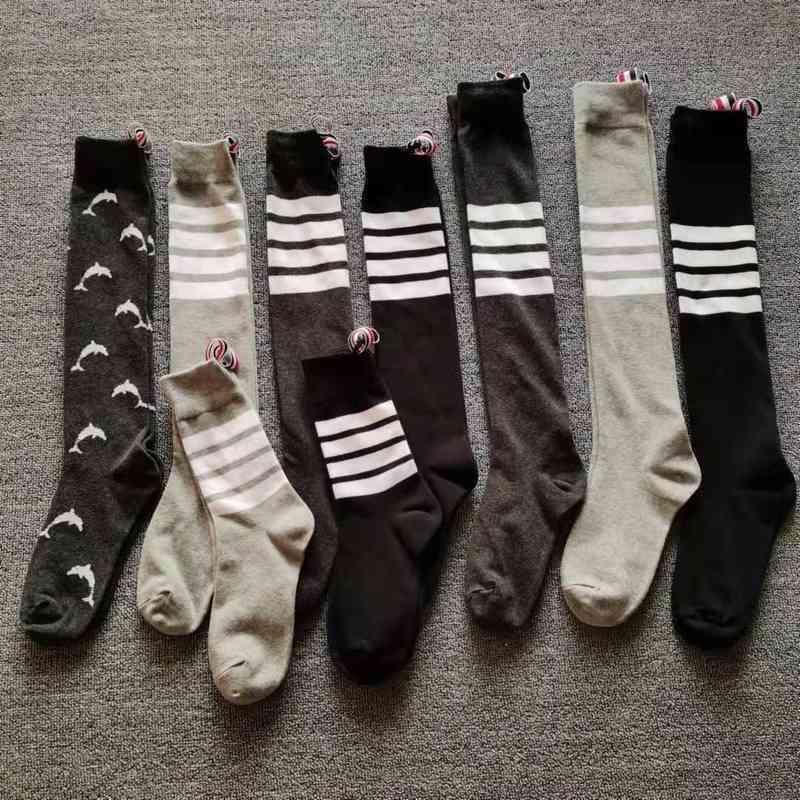 TB women's stockings college style socks four bars AB version women's calf socks and knee socks fashion women's delivery, Four bars black
TB women's stockings college style socks four bars AB version women's calf socks and knee socks fashion women's delivery, Four bars black