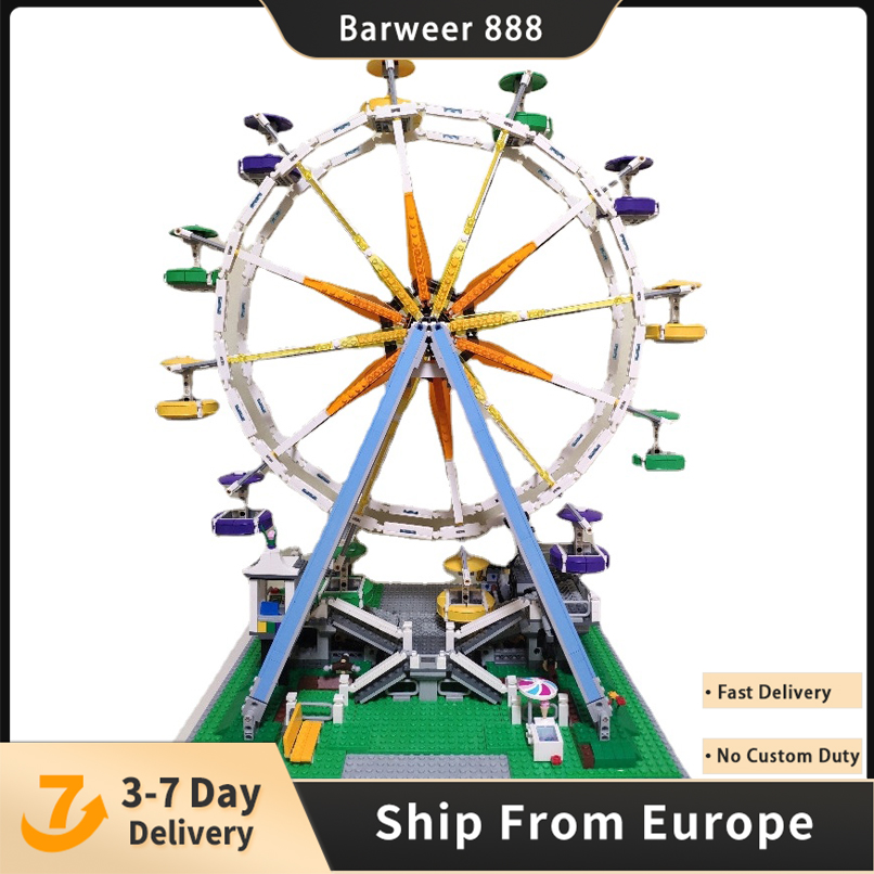 Building Blocks 2478pcs City Street Creator Series Ferris Wheel Model Kits education Toy Compatible with 10247
Building Blocks 2478pcs City Street Creator Series Ferris Wheel Model Kits education Toy Compatible with 10247