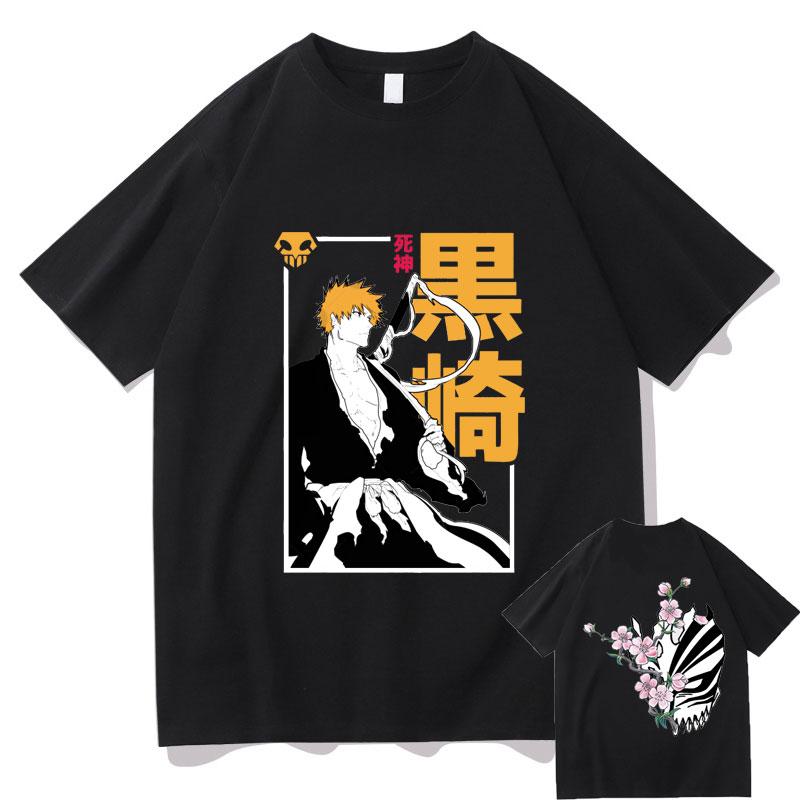Men's T-Shirts Japan Anime Bleach Kurosaki Ichigo Tshirt Men Women Fashion Oversized Tee Shirt Man Manga Cartoon Clothes Harajuku Tops, Green
Men's T-Shirts Japan Anime Bleach Kurosaki Ichigo Tshirt Men Women Fashion Oversized Tee Shirt Man Manga Cartoon Clothes Harajuku Tops, Green