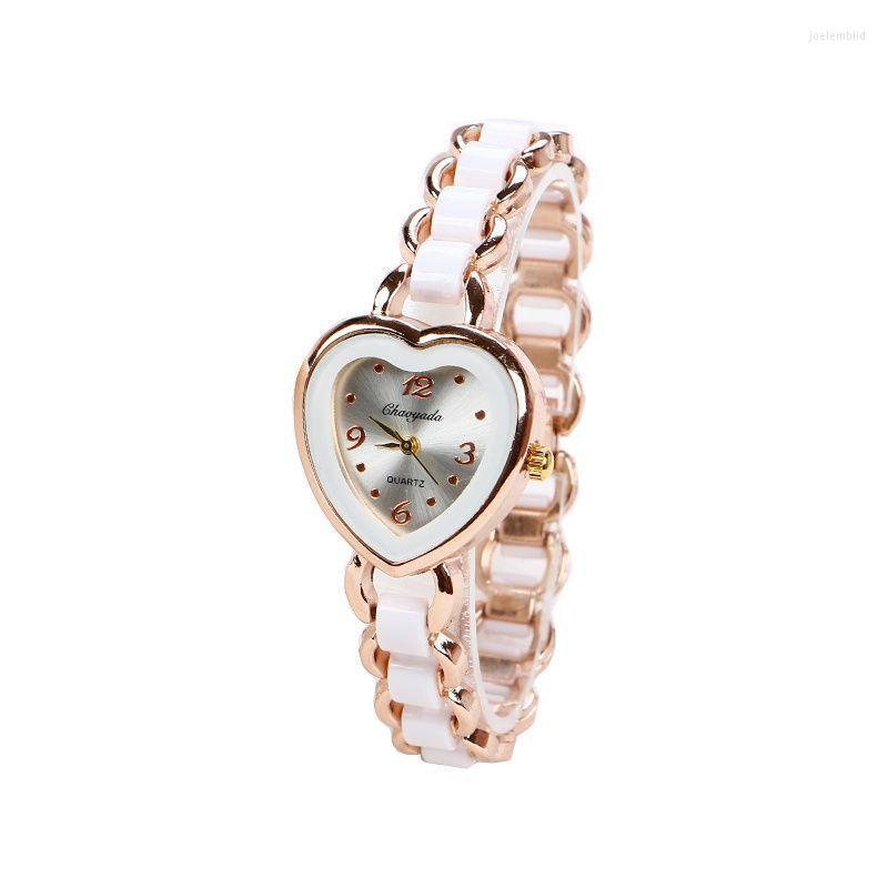 Wristwatches Fashion Love Heart Shape Watches Women Luxury Ladies Bracelet Quartz Wristwatch Clock Relogio FemininoWristwatches, White
Wristwatches Fashion Love Heart Shape Watches Women Luxury Ladies Bracelet Quartz Wristwatch Clock Relogio FemininoWristwatches, White