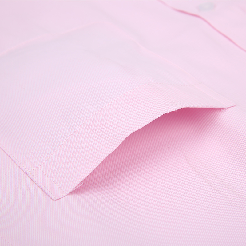 Summer Men's Short-sleeve White Basic Dress Shirt with Single Chest Pocket Standard-fit Business Formal Solid/twill/plain Shirts 220322