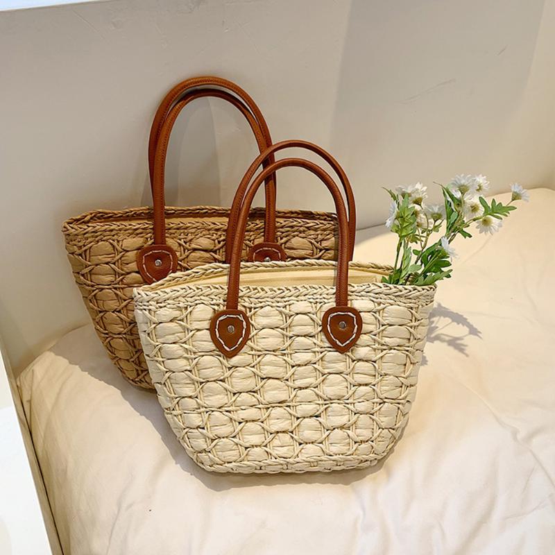 Evening Bags Handmade Straw Totes Women Underarm Large Capacity Summer Beach Woven Handbags Shopping Ladies Shoulder BagsEvening, Beige
Evening Bags Handmade Straw Totes Women Underarm Large Capacity Summer Beach Woven Handbags Shopping Ladies Shoulder BagsEvening, Beige