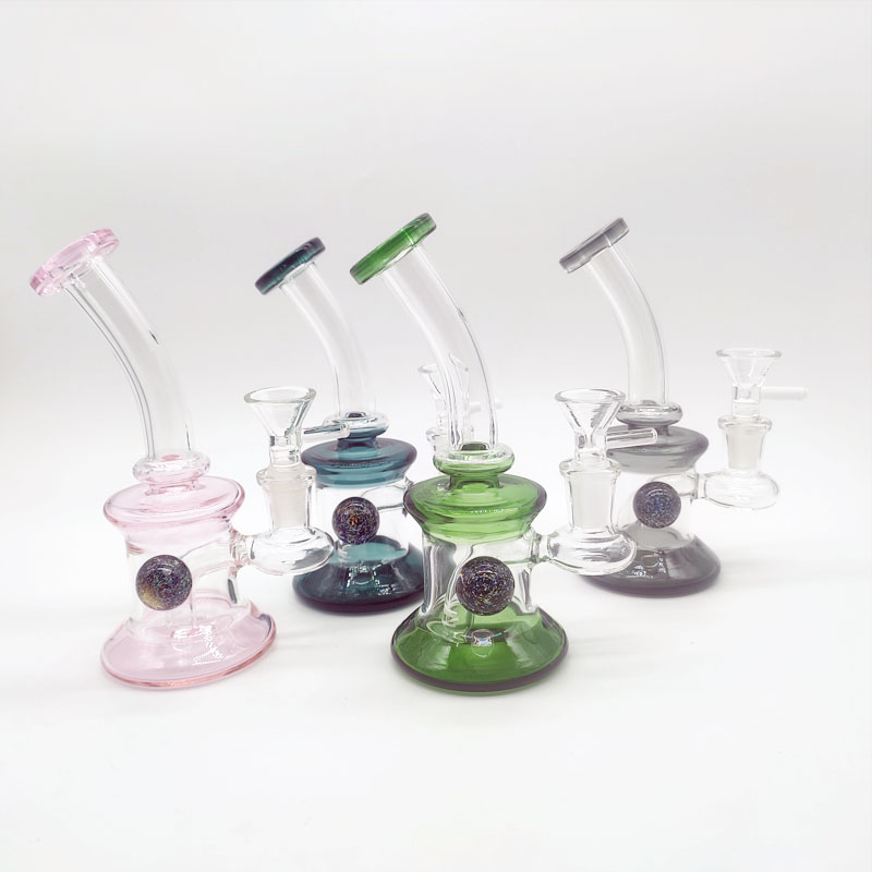 DPGWP008 Different Color 6.7" Glass Bong Hookahs Water Pipes with Dicro Ball on the Bottle
DPGWP008 Different Color 6.7" Glass Bong Hookahs Water Pipes with Dicro Ball on the Bottle