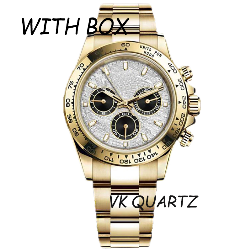 caijiamin montre de luxe Automatic Mechanical Watch For mens watches Full stainless steel Super Luminous waterproof VK quartz wristWatches