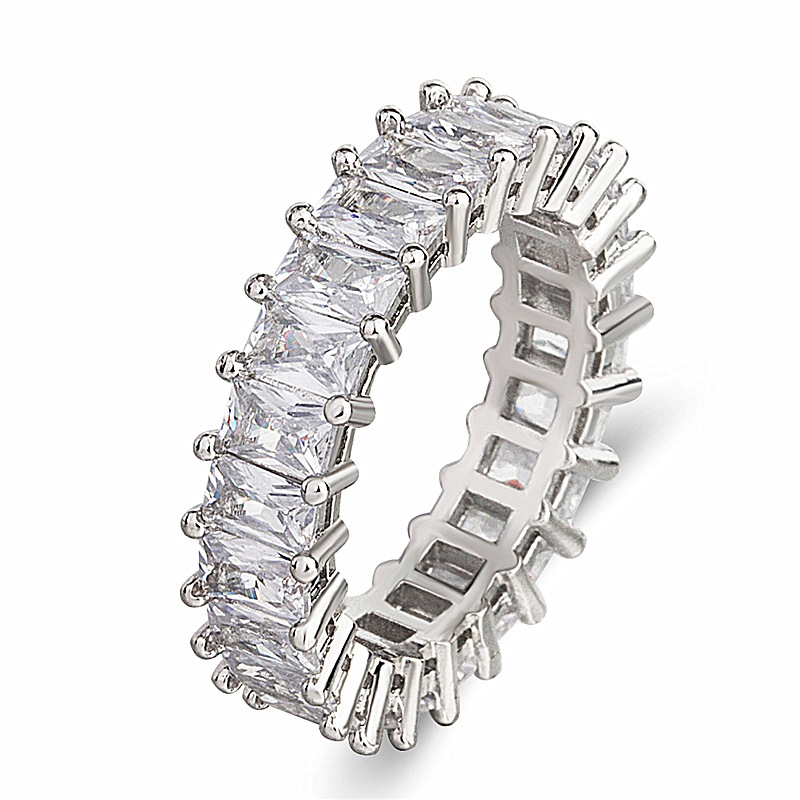 Fashion Luxury Glamour Zircon Wedding Rings Women Round Square Stone Party Rings Jewelry Square Diamond Engagement Rings Hand Jewelry
Fashion Luxury Glamour Zircon Wedding Rings Women Round Square Stone Party Rings Jewelry Square Diamond Engagement Rings Hand Jewelry