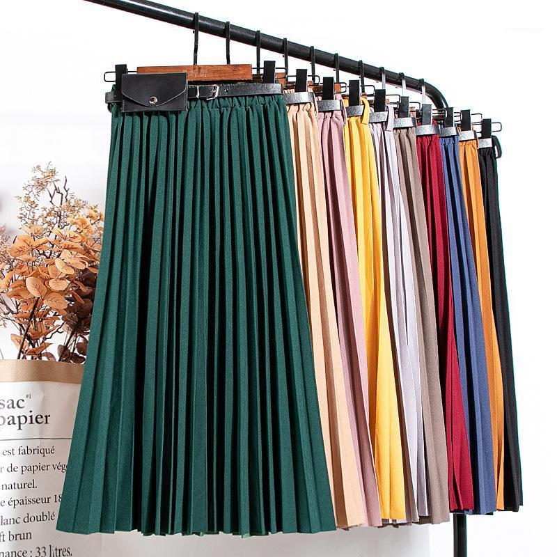 Skirts 2022 Autumn Half-length Skirt Waist Bag Drape Pleated Multicolor Belt High Casual A-line Sexy Long, Pink
Skirts 2022 Autumn Half-length Skirt Waist Bag Drape Pleated Multicolor Belt High Casual A-line Sexy Long, Pink