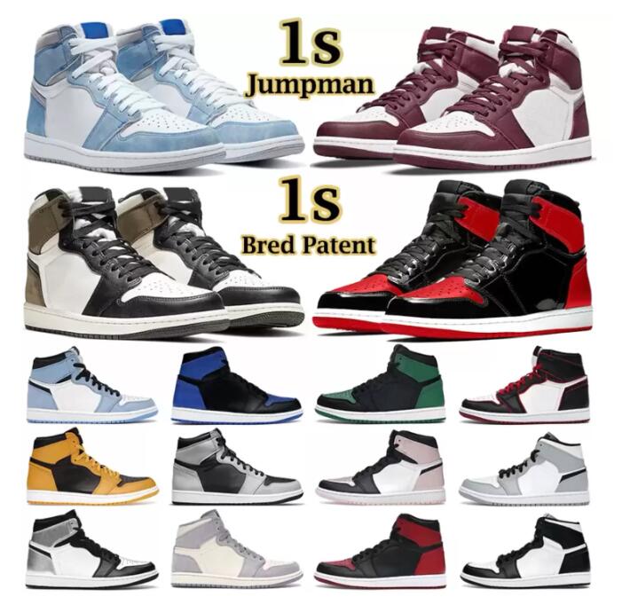 2022 kids Big boy basketball shoes 1s jumpman 1 High Mid top Bordeaux Atmosphere Bred Patent University Blue Hyper Royal Pale Ivory mens trainers sports sneakers
2022 kids Big boy basketball shoes 1s jumpman 1 High Mid top Bordeaux Atmosphere Bred Patent University Blue Hyper Royal Pale Ivory mens trainers sports sneakers