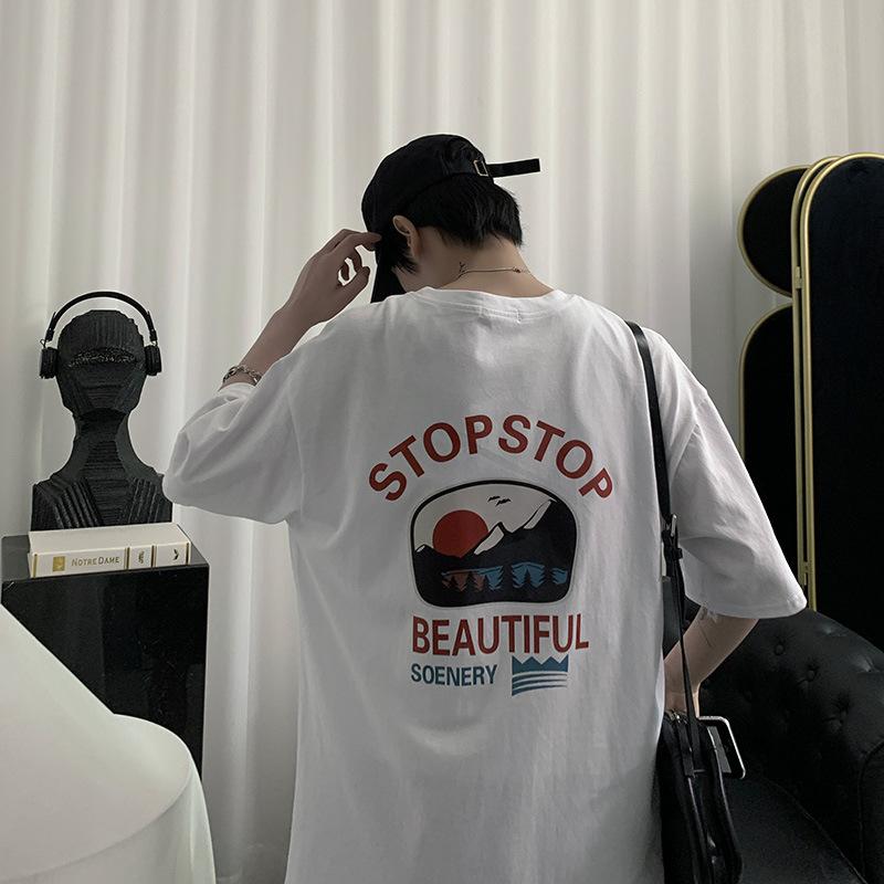 Men's T-Shirts Men's Top 2022 Summer Cartoon Printing Short-sleeved T-shirt Trend Half-sleeve Loose Bottoming ShirtMen's, White
Men's T-Shirts Men's Top 2022 Summer Cartoon Printing Short-sleeved T-shirt Trend Half-sleeve Loose Bottoming ShirtMen's, White