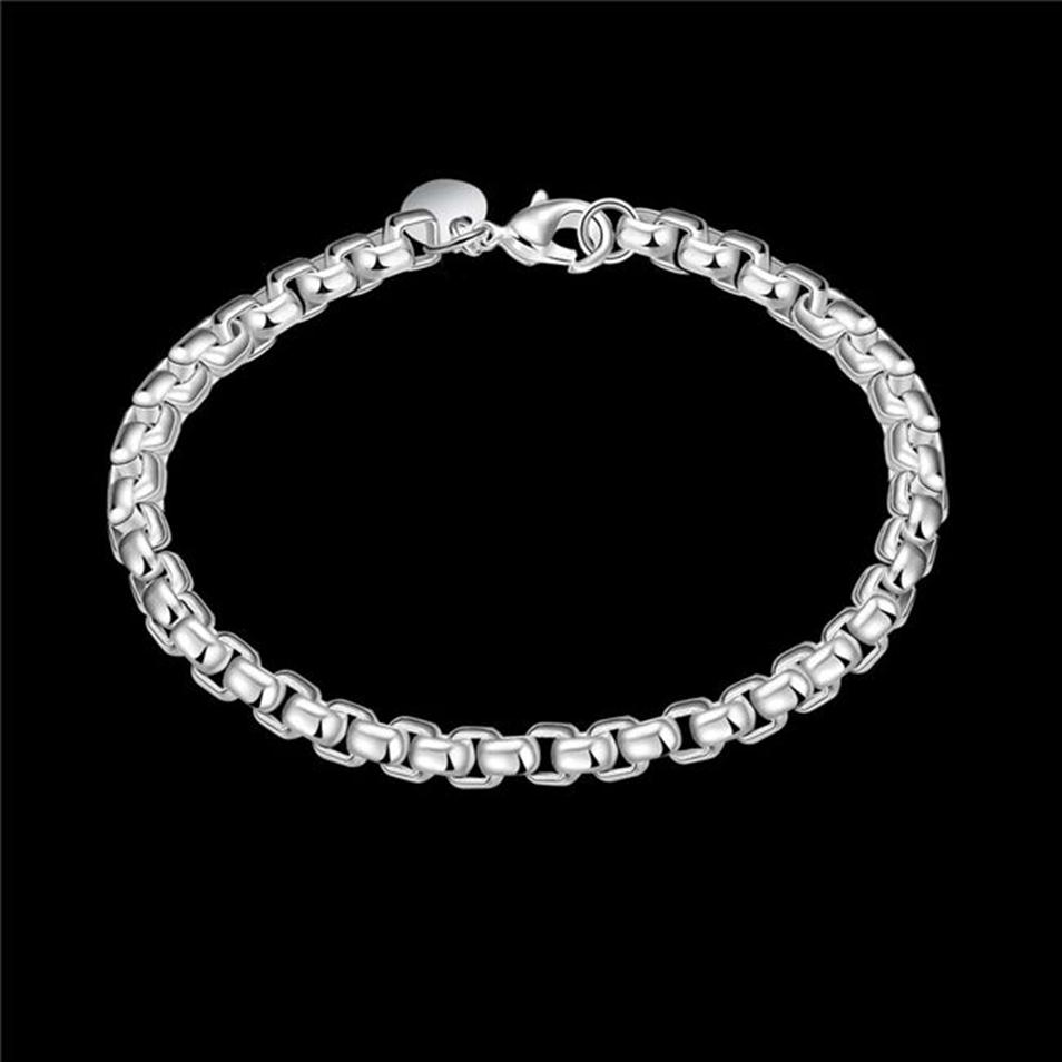 High quality New round added brand electroplating silver bracelet JSPB157 Beast gift men and women sterling silver plated Charm bracelets247D
High quality New round added brand electroplating silver bracelet JSPB157 Beast gift men and women sterling silver plated Charm bracelets247D
