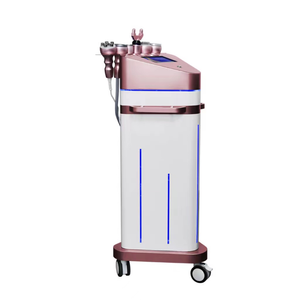 2024 Hot sales Magnetic Wave Heat-Wave Machine Magnetic Wave Body Shaping Device 80k Ultrasound Cavitation RF Equipment