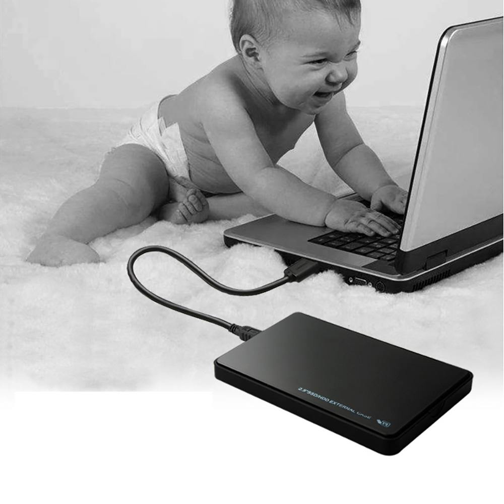 Epacket USB 20 2TB SATA SSD External Hard Drive Enclosures Portable Desktop Mobile Hard Disk Case