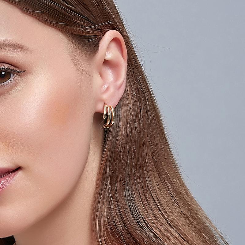 Dangle & Chandelier Trendy Metal Hoop Earring For Woman Vintage Triple Open Circle C Shaped Korean Statement Earrings Accessories BrincosDan
Dangle & Chandelier Trendy Metal Hoop Earring For Woman Vintage Triple Open Circle C Shaped Korean Statement Earrings Accessories BrincosDan
