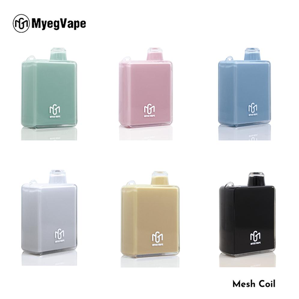 

100% Original E Cigarette myeg bar max 3500 PUFFS disposable vape pen with 600mha rechargeable battery MESH COIL VS 800 PUFF BAR216P