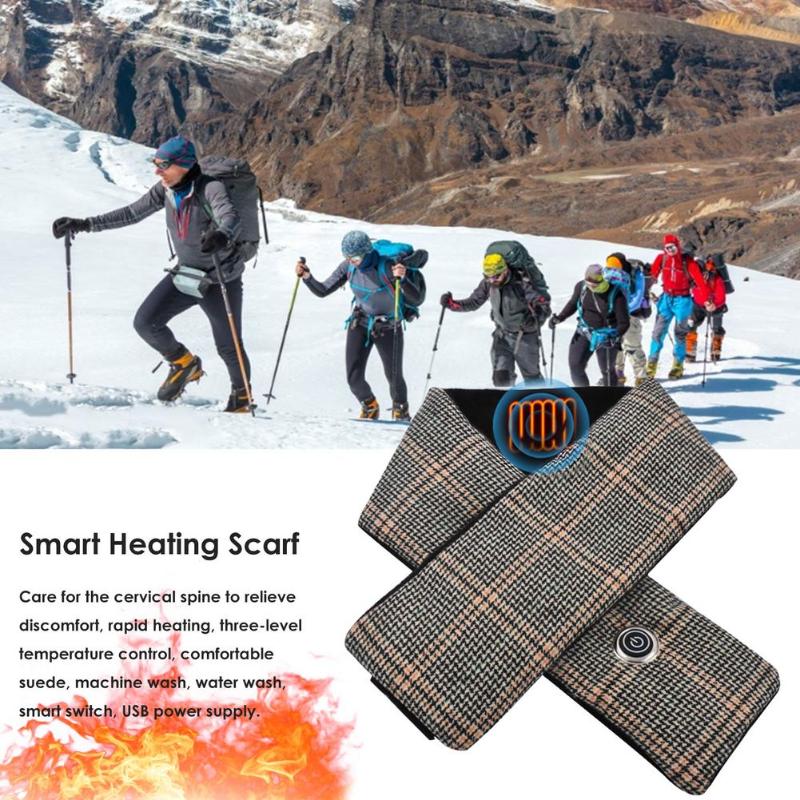 Bandanas 3 Temperature Modes Heating Scarf Comfortable Velvet Fabric Smart Shawl Collar USB Power Supply Rapid Heated
Bandanas 3 Temperature Modes Heating Scarf Comfortable Velvet Fabric Smart Shawl Collar USB Power Supply Rapid Heated