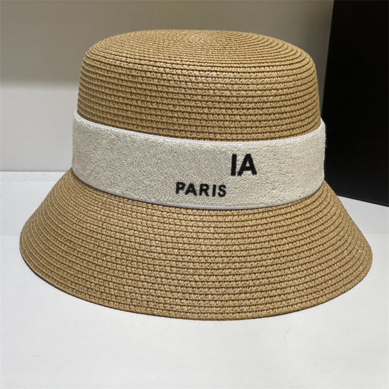 Summer Solid Luxury Designer Straw Hat For Womens Mens Fitted Designers Sun Hats Brand Classic Casual Baseball Cap Grass Braid Bucket H Woqb, White
Summer Solid Luxury Designer Straw Hat For Womens Mens Fitted Designers Sun Hats Brand Classic Casual Baseball Cap Grass Braid Bucket H Woqb, White