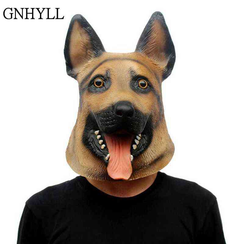 new German Shepherd Dog Head Latex Mask Full Face Adult Mask Halloween Masquerade Fancy Dress Party Cosplay Costume Animal Masks L220711
new German Shepherd Dog Head Latex Mask Full Face Adult Mask Halloween Masquerade Fancy Dress Party Cosplay Costume Animal Masks L220711