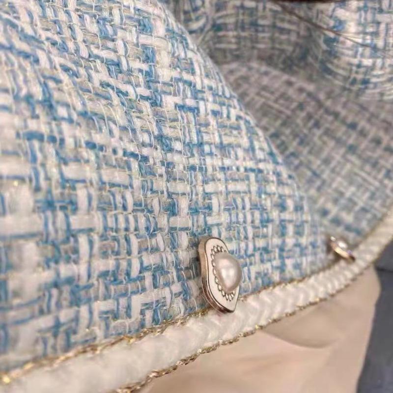 Womens Vintage Tweed Jacket Suit Blazer Coat Elegant Fashion Outwear Manteau Femme Feminino