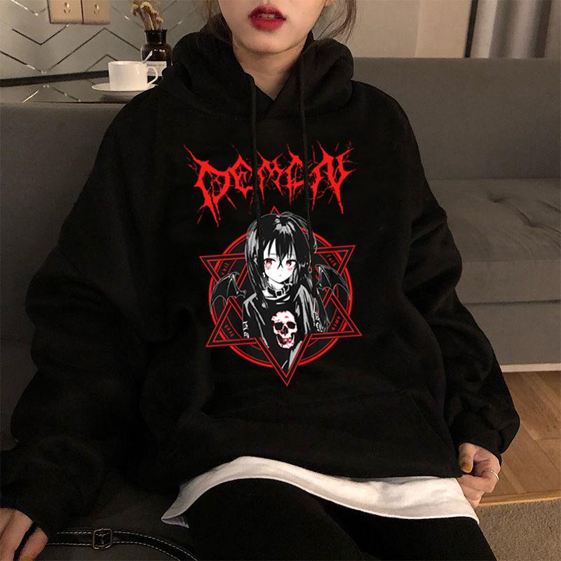 Women's Hoodies & Sweatshirts Anime Hoodie Goth Alt Clothes Graphic Sweet Kawaii Sweatshirt Dark Punk Plus Size Women Clothing Men's Ove 
Women's Hoodies & Sweatshirts Anime Hoodie Goth Alt Clothes Graphic Sweet Kawaii Sweatshirt Dark Punk Plus Size Women Clothing Men's Ove