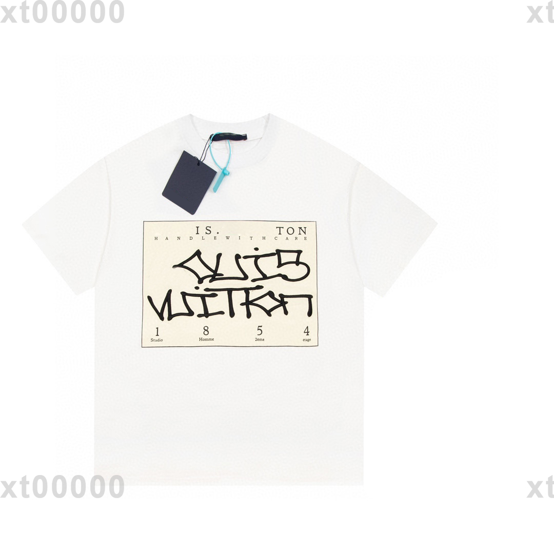 22SS Designer Letter Printed T Shirts Tee Fashion Sweatshirt High Street Short Sleeve Summer Casual T-Shirt Breathable Men Women Crew Neck Tees Dresses for Women 9-900, White
22SS Designer Letter Printed T Shirts Tee Fashion Sweatshirt High Street Short Sleeve Summer Casual T-Shirt Breathable Men Women Crew Neck Tees Dresses for Women 9-900, White