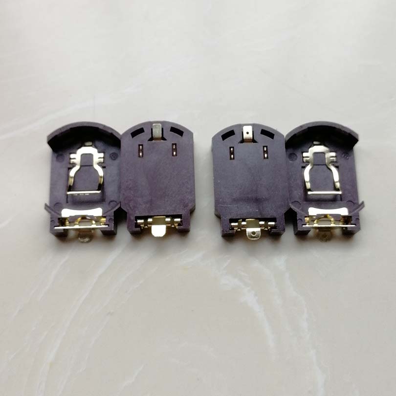 CR2032 SMT battery holders Tape and Reel packing CR2032-8 electronics component for PCB Taxes Included to USA 9-15days Shipping Time