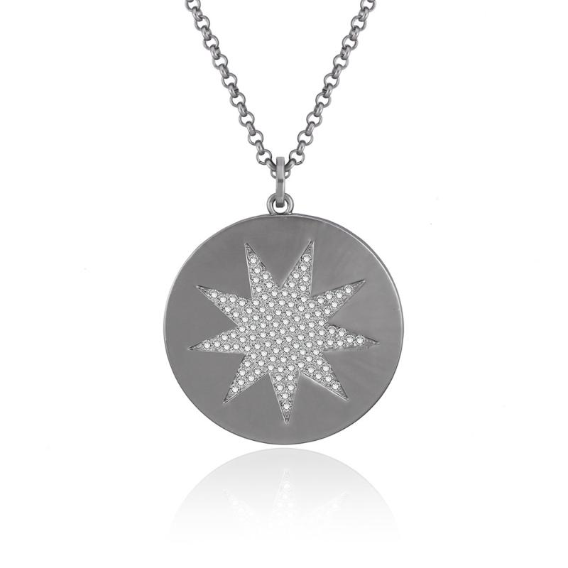 Pendant Necklaces Punk Women Necklace Big Round Star Crystal Pendants Jewelry Fashion Statement All-match Accessories
Pendant Necklaces Punk Women Necklace Big Round Star Crystal Pendants Jewelry Fashion Statement All-match Accessories
