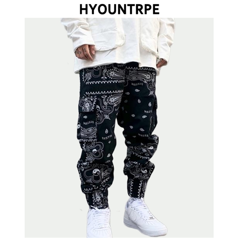 Hip Hop Loose Fit Elastic Waist Pants Fashion Printed Side Pocket Ankle Pants Mens Casual Drewstring Sportwear Pants Joggers 201128, Black
Hip Hop Loose Fit Elastic Waist Pants Fashion Printed Side Pocket Ankle Pants Mens Casual Drewstring Sportwear Pants Joggers 201128, Black