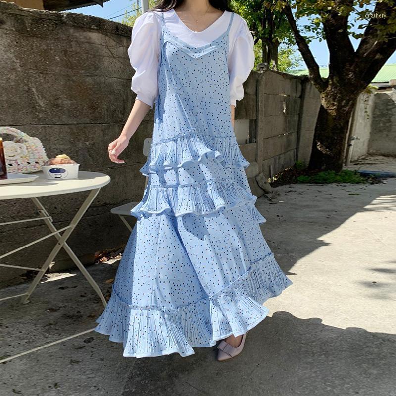 Plus Size Dresses Summer Simple Wave Point Woman Dress Ruffled Temperament Fashionable And Loose For Women Shirt 2022 Jona22
Plus Size Dresses Summer Simple Wave Point Woman Dress Ruffled Temperament Fashionable And Loose For Women Shirt 2022 Jona22