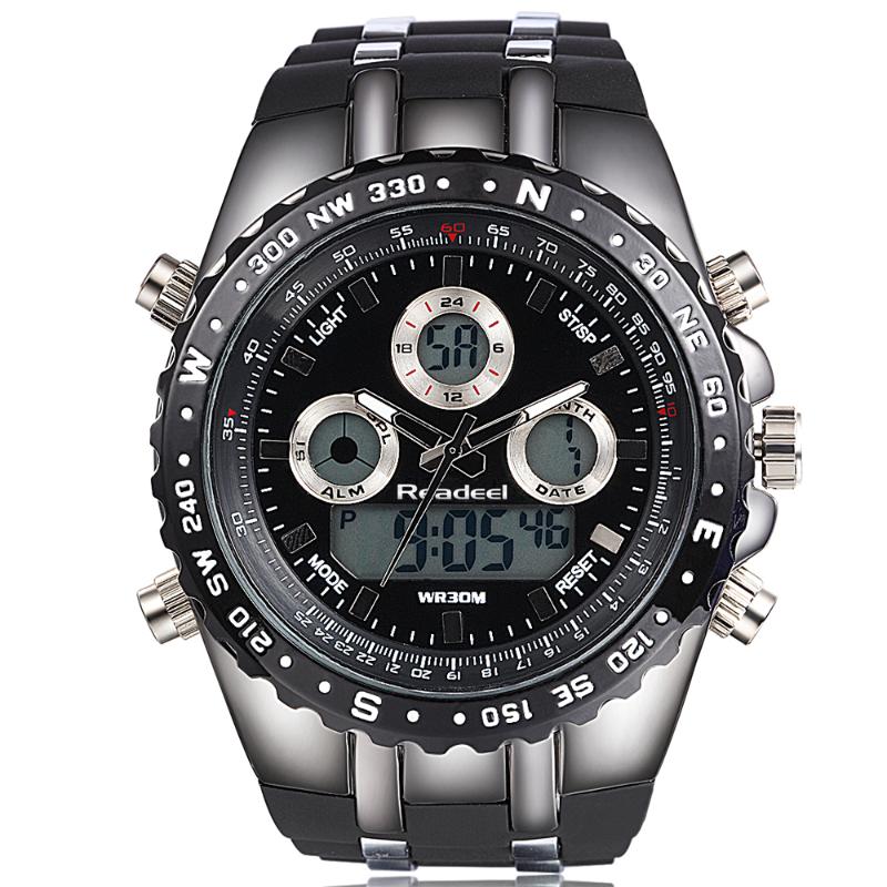 Wristwatches Reloj Sport Wrist Watch Men's Military Waterproof Watches Fashion Silicone LED Digital Men ClockWristwatchesWristwatches, White
Wristwatches Reloj Sport Wrist Watch Men's Military Waterproof Watches Fashion Silicone LED Digital Men ClockWristwatchesWristwatches, White