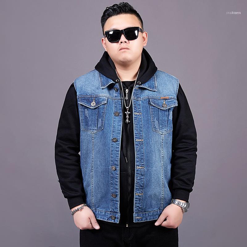 Big Yards Men Fat Denim Vest Fertilizer Increase Elasticity Sleeveless Clothes Loose Ma3 Jia3 Nutty Waistcoat Jacket Men's Vests, See chart
Big Yards Men Fat Denim Vest Fertilizer Increase Elasticity Sleeveless Clothes Loose Ma3 Jia3 Nutty Waistcoat Jacket Men's Vests, See chart