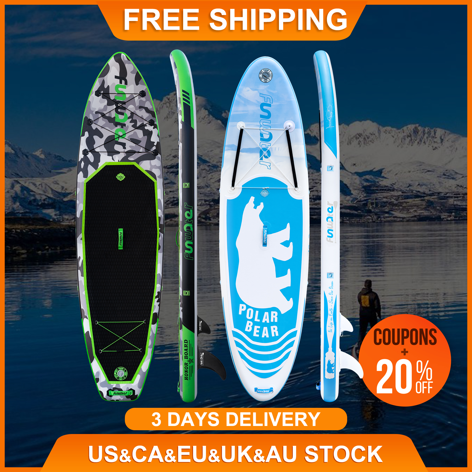 2 Set FunWater Softtop Surfboard Inflatable Surf Freeshipping Dropshipping Us Ca eu Uk Warehouse 330 320 PADDLEBOARD Paddel sup paddle board
2 Set FunWater Softtop Surfboard Inflatable Surf Freeshipping Dropshipping Us Ca eu Uk Warehouse 330 320 PADDLEBOARD Paddel sup paddle board
