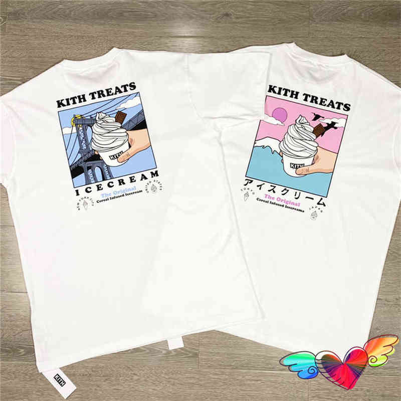 2022ss KITH TREATS Tee Men Women T-shirt High Quality White Ice Graphic Tops Loose Cotton Short SleeveT220721, Ivory
2022ss KITH TREATS Tee Men Women T-shirt High Quality White Ice Graphic Tops Loose Cotton Short SleeveT220721, Ivory