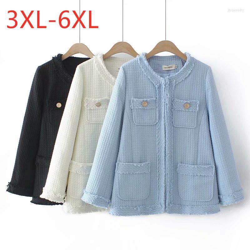 Women's Plus Size Outerwear & Coats Ladies Autumn Winter Designer Jacket For Women Large Long Sleeve Blue Pocket Button Coat 3XL 4XL 5XL 6XL, Beige
Women's Plus Size Outerwear & Coats Ladies Autumn Winter Designer Jacket For Women Large Long Sleeve Blue Pocket Button Coat 3XL 4XL 5XL 6XL, Beige