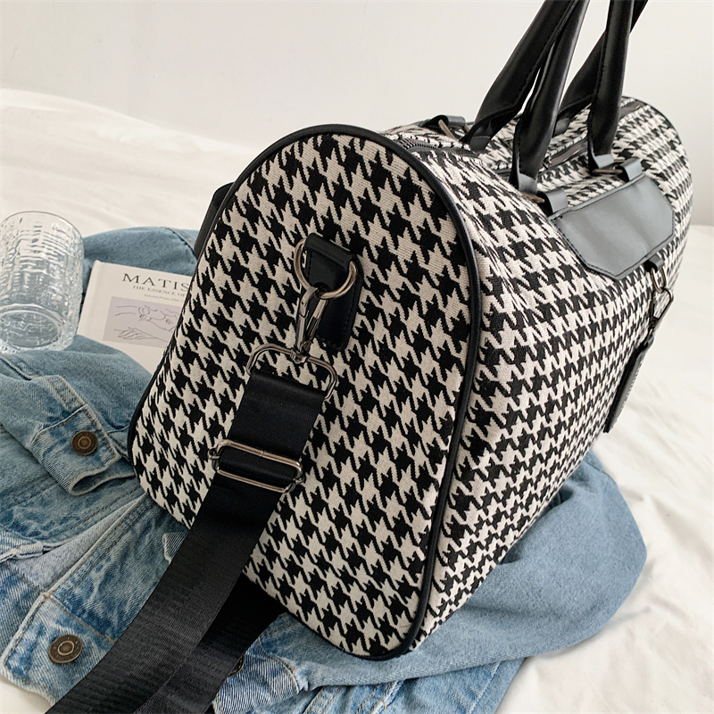 YILIAN Large capacity travel bag, wool and leather large, stylish, fitness, waterproof, fashion everything 220509