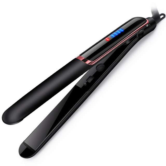 2in1 110v-220v ceramic Automatic hair straightener fast heating lengthened multifunctional hair straightener for dry wet hair 220623