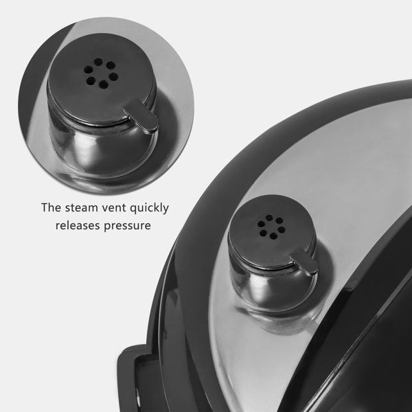 Cooking Utensils 1000W Push-button stainless steel electric pressure cooker 13 in 1 cooking mode