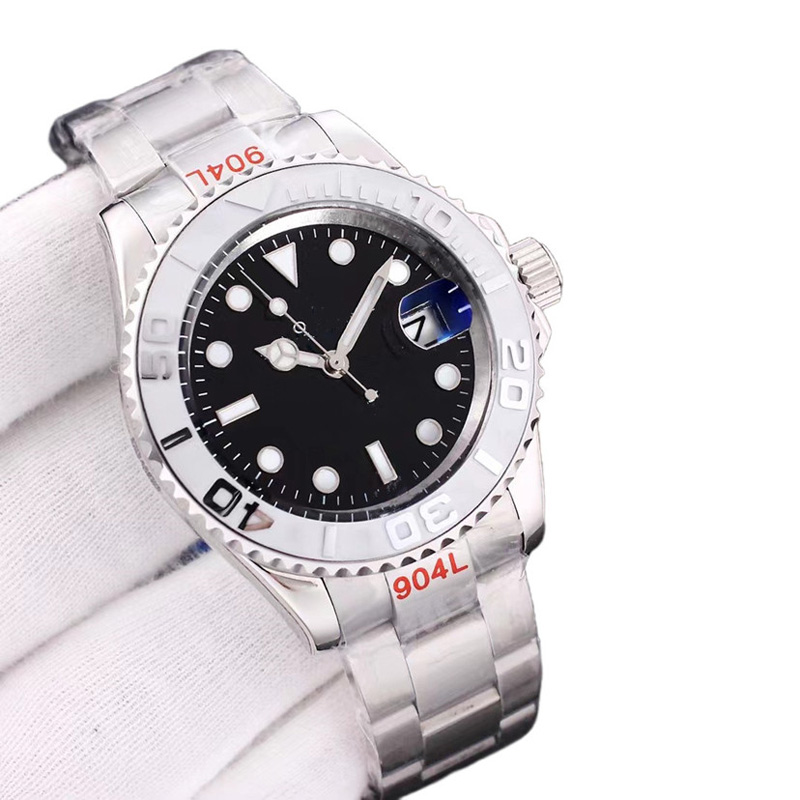 Mens Watches 40mm Automatic Mechanical Watch Full Stainless Steel sliding clasp Blue Black Ceramic Sapphire WristWatches Super luminous montre de luxe box, Gm17
Mens Watches 40mm Automatic Mechanical Watch Full Stainless Steel sliding clasp Blue Black Ceramic Sapphire WristWatches Super luminous montre de luxe box, Gm17