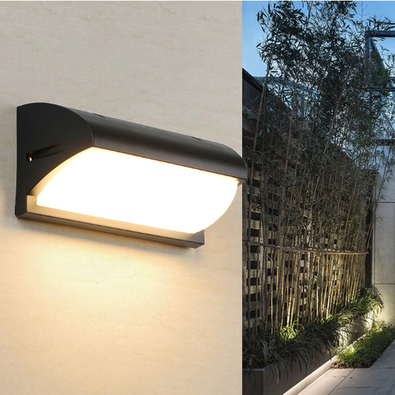 Wall Lamp Outdoor Lights Exterior Waterproof Modern Terrace Balcony Entrance 110V -240V Garden Courtyard wall Porch Lighting Indoor