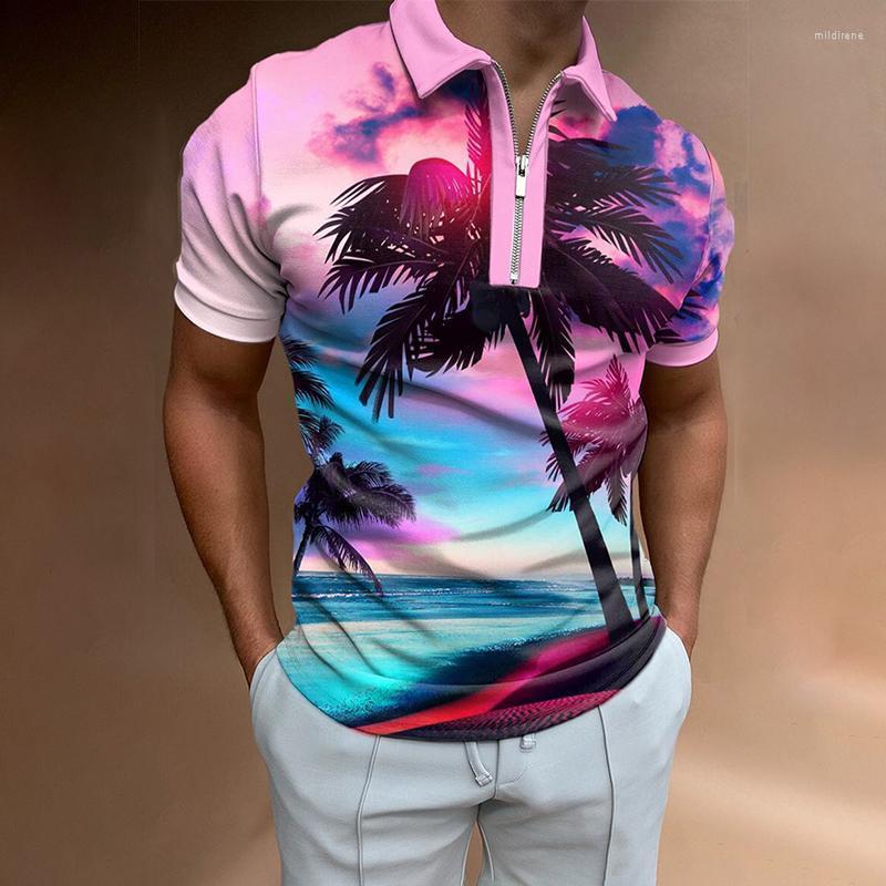 Men' Polos High Quality Trend Leopard Print Summer Mens Shirt Short Sleeve Casual Lapel Zipper T Pullover Top Man TeesMen' Men'sMen' Mild, Polo shirt- 1
Men' Polos High Quality Trend Leopard Print Summer Mens Shirt Short Sleeve Casual Lapel Zipper T Pullover Top Man TeesMen' Men'sMen' Mild, Polo shirt- 1