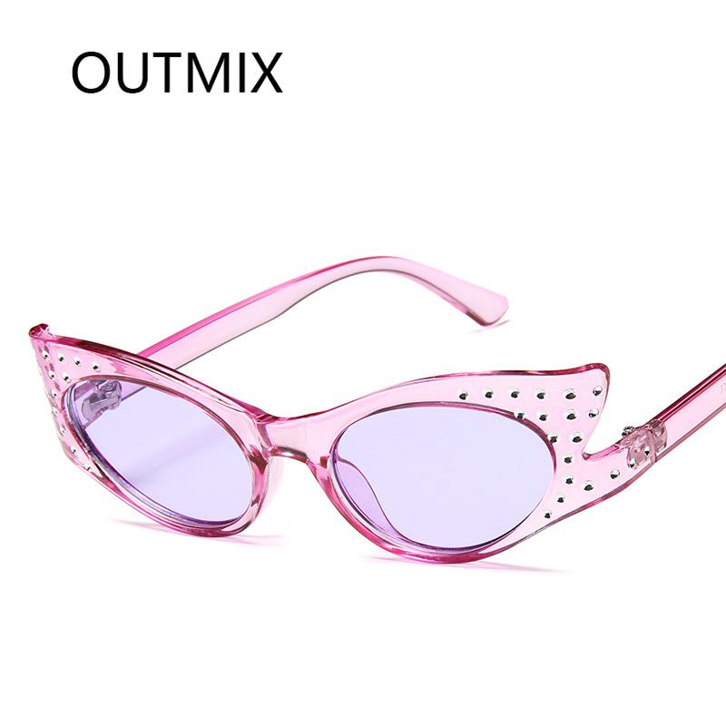Sunglasses Women Cat Eyes Fashion Rhinestone Small Frame Sun Glasses Ladies Clear Pink Eyewear Female UV400SunglassesSunglasses
Sunglasses Women Cat Eyes Fashion Rhinestone Small Frame Sun Glasses Ladies Clear Pink Eyewear Female UV400SunglassesSunglasses