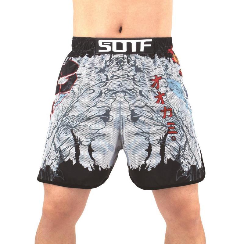 SOTF mma Venomous snake Stretch fabric Men Women geometric boxing shorts Tiger Muay Thai mma shorts boxing clothing fight shorts 220624