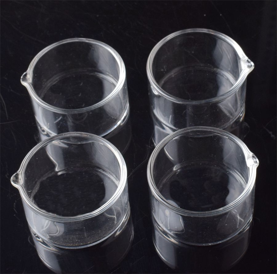 Glass Hookahs Oil Ring Ashtray Dish 38mm 50mm OD Dabber Dishs for 10mm 14mm 18mm Mini Nectar Collector Kit
Glass Hookahs Oil Ring Ashtray Dish 38mm 50mm OD Dabber Dishs for 10mm 14mm 18mm Mini Nectar Collector Kit