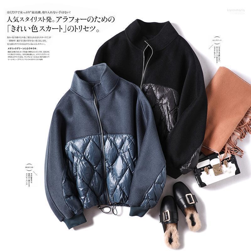 Wool Patchwork Down Jackets Women Fashion 2022 Winter 90% White Duck Zipper Coats Abrigos Mujer Invierno 20221 Kare22, 5001480
Wool Patchwork Down Jackets Women Fashion 2022 Winter 90% White Duck Zipper Coats Abrigos Mujer Invierno 20221 Kare22, 5001480