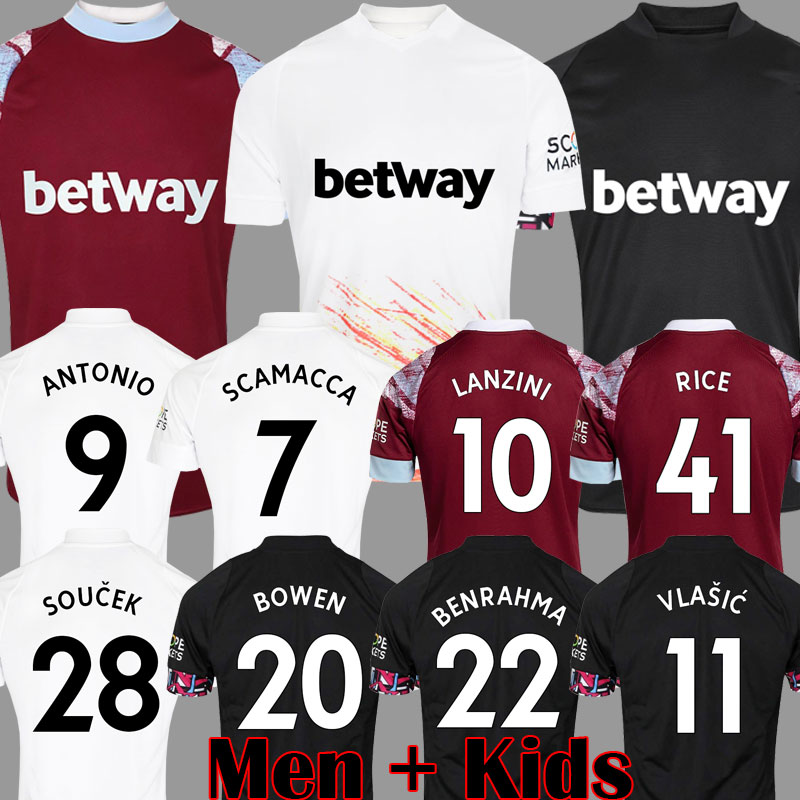22 23 WHU soccer jerseys 2022 2023 WEST SCAMACCA RICE kits LANZINI ANTONIO Hams NOBLE VLASIC UNITED BOWEN football shirts BENRAHMA MEN Kids Equipment 999, Kids third
22 23 WHU soccer jerseys 2022 2023 WEST SCAMACCA RICE kits LANZINI ANTONIO Hams NOBLE VLASIC UNITED BOWEN football shirts BENRAHMA MEN Kids Equipment 999, Kids third