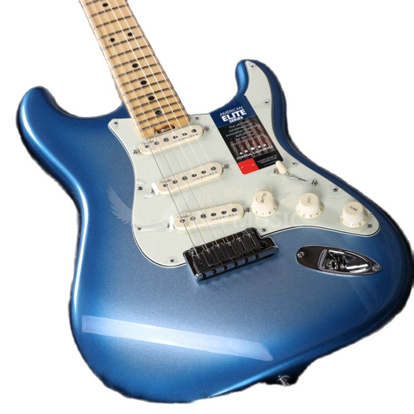 Top quality GYST-1051 elite strat guitar, Sky blue burst color, solid wood body ,maple fretboard 22 fret chrome hardware ST electric guitar.
Top quality GYST-1051 elite strat guitar, Sky blue burst color, solid wood body ,maple fretboard 22 fret chrome hardware ST electric guitar.