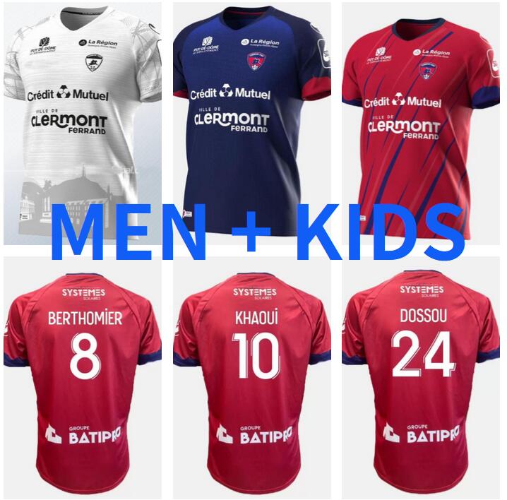 22 23 MAILLOTS Clermont Foot 63 soccer jerseys home away third 2022 2023 bayo Dossou Allevinah Berthomier Magnin Iglesias TELL football shirts top thailand
22 23 MAILLOTS Clermont Foot 63 soccer jerseys home away third 2022 2023 bayo Dossou Allevinah Berthomier Magnin Iglesias TELL football shirts top thailand