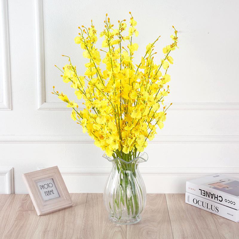 Decorative Flowers & Wreaths Artificial Flower Butterfly Orchid Dancing Yellow Oncidium Silk Plastic Bouquet Wedding Home Decor, Purple
Decorative Flowers & Wreaths Artificial Flower Butterfly Orchid Dancing Yellow Oncidium Silk Plastic Bouquet Wedding Home Decor, Purple